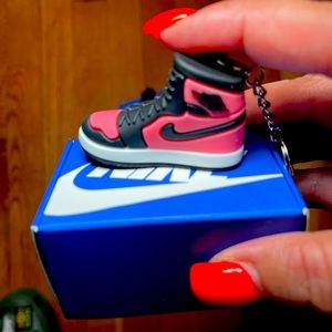 3 for 23 - Retro Nike Sneaker Key Chain, Novelty Sneaker Key Chain in box